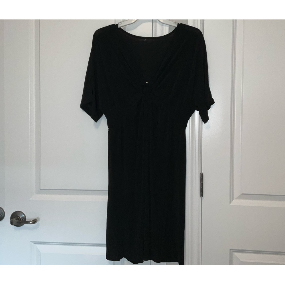 polyester/spandex dress